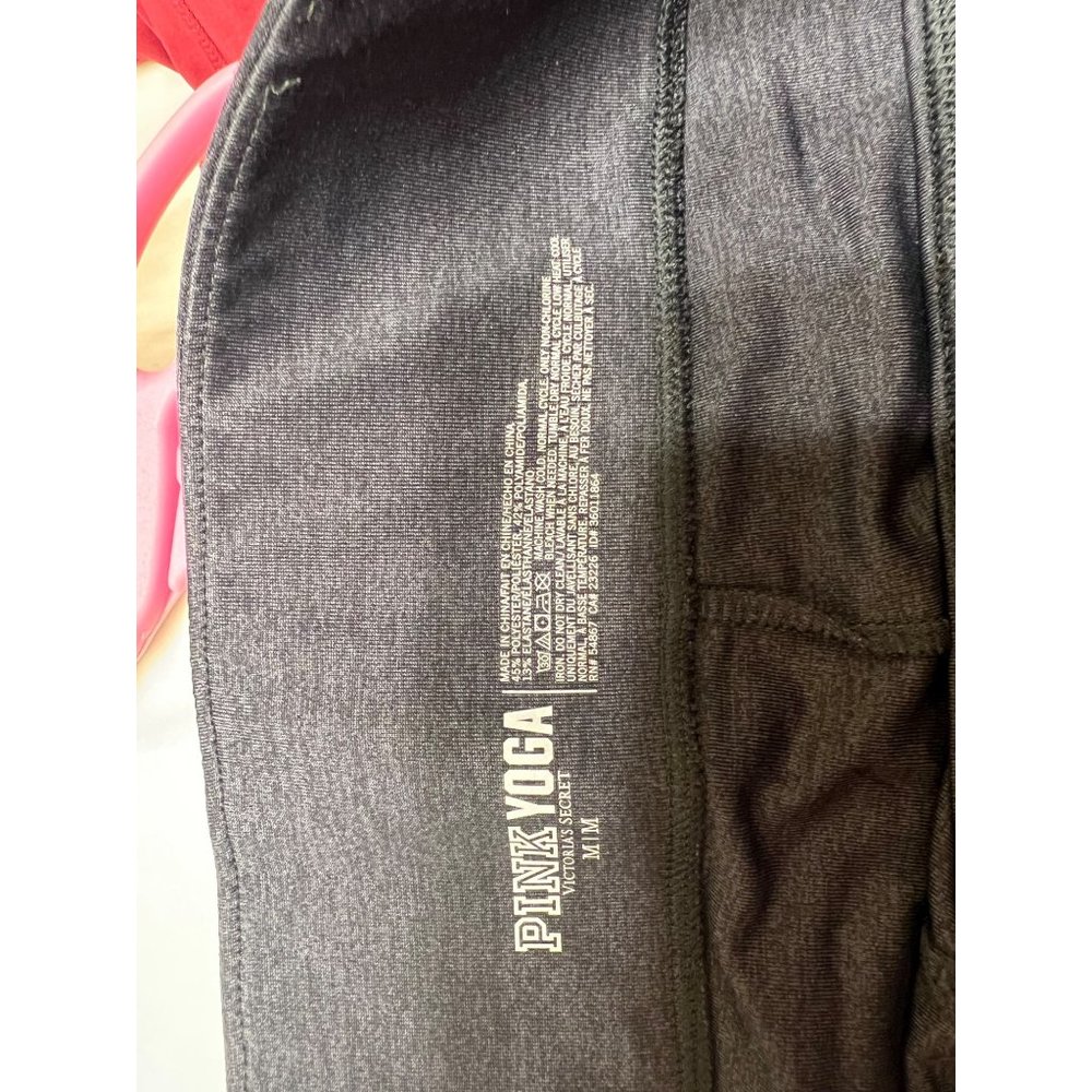 Pink Yoga Leggings. Women's Size Medium - Picture 3 of 3